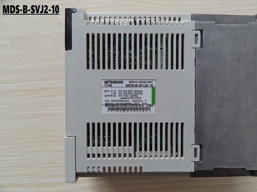 Gebrauchter Mitsubishi 1KW Servoantrieb MDS-B-SVJ2-10 MDSBSVJ210