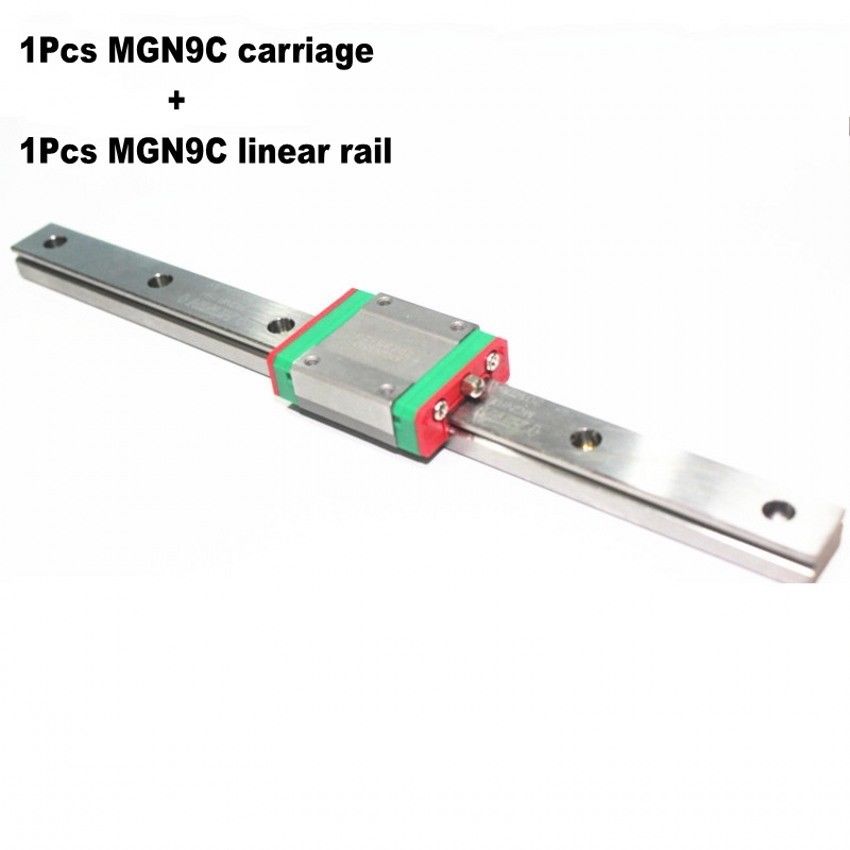 MGN9C Linear Sliding Guide / Block 250 300 350 400 450 500 550mm CNC 3D Printer