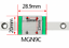 MGN9C Linear Sliding Guide / Block 250 300 350 400 450 500 550mm CNC 3D Printer