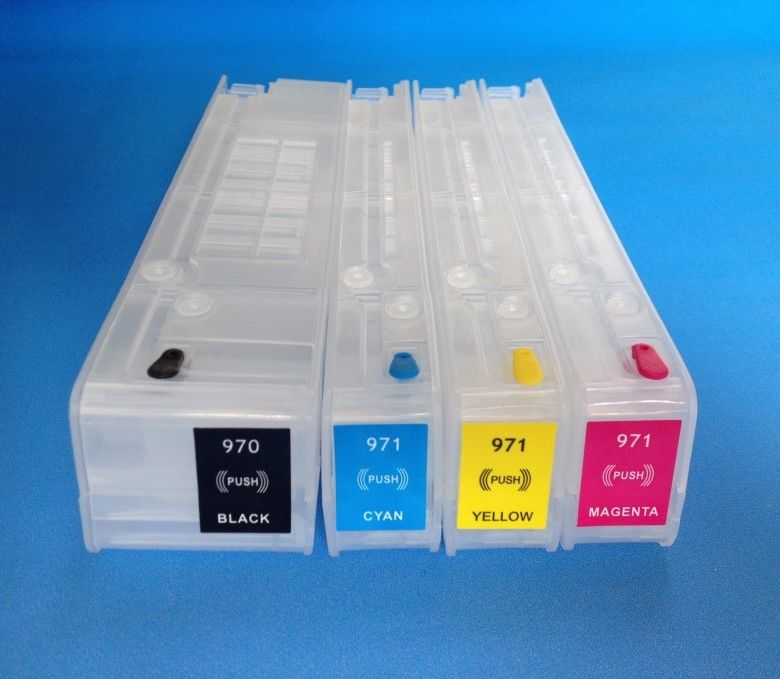 HP970 971 nachfüllbare Patrone ohne Chip für HP Officejet x451 x476 x551 x576