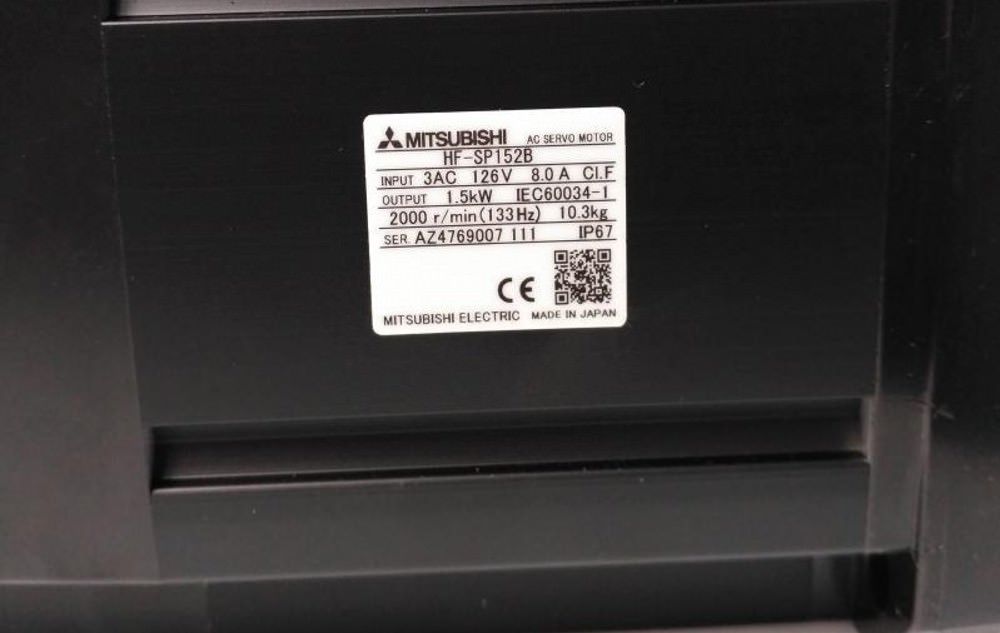 Neuer MITSUBISHI SERVOMOTOR HF-SP152BK im Karton HFSP152BK