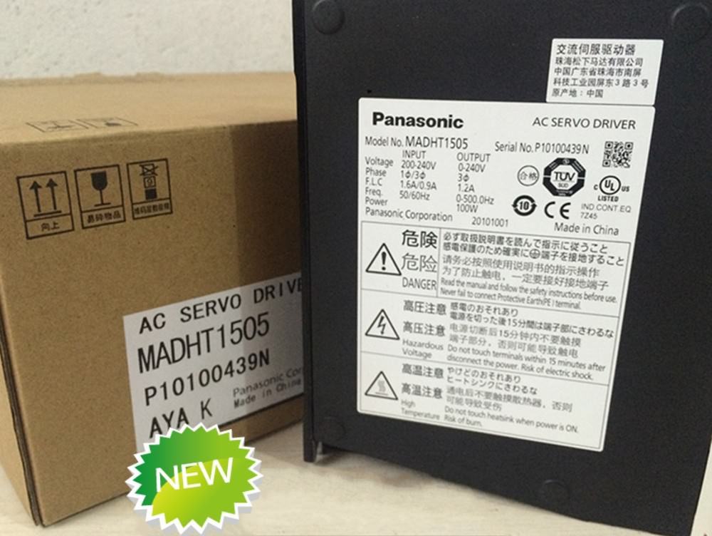 Neuer PANASONIC 200W 10A AC-Servoantrieb MADHT1505