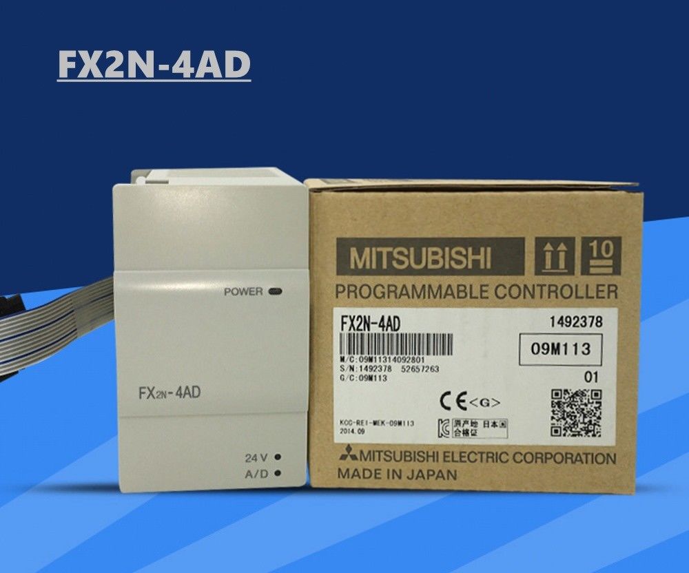 Brandneue MITSUBISHI PLC FX2N-4AD In Box FX2N4AD