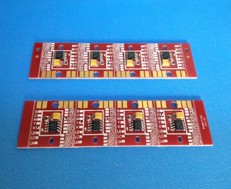 Auto Reset Chip/Permanent Chip für Mimaki JV3 SS2 Tintenpatrone; 4Stück/Satz