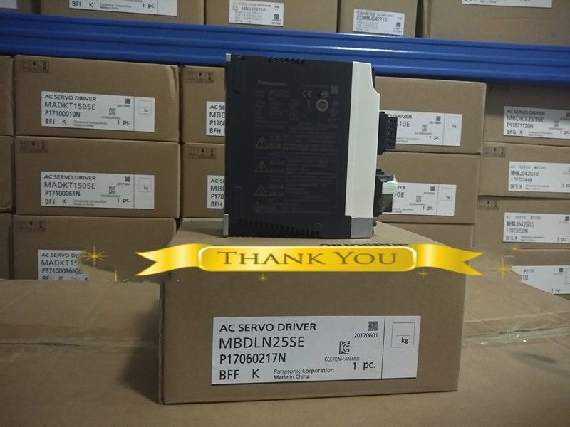 Neuer PANASONIC 400W 200V AC-Servoantrieb MBDLN25SE