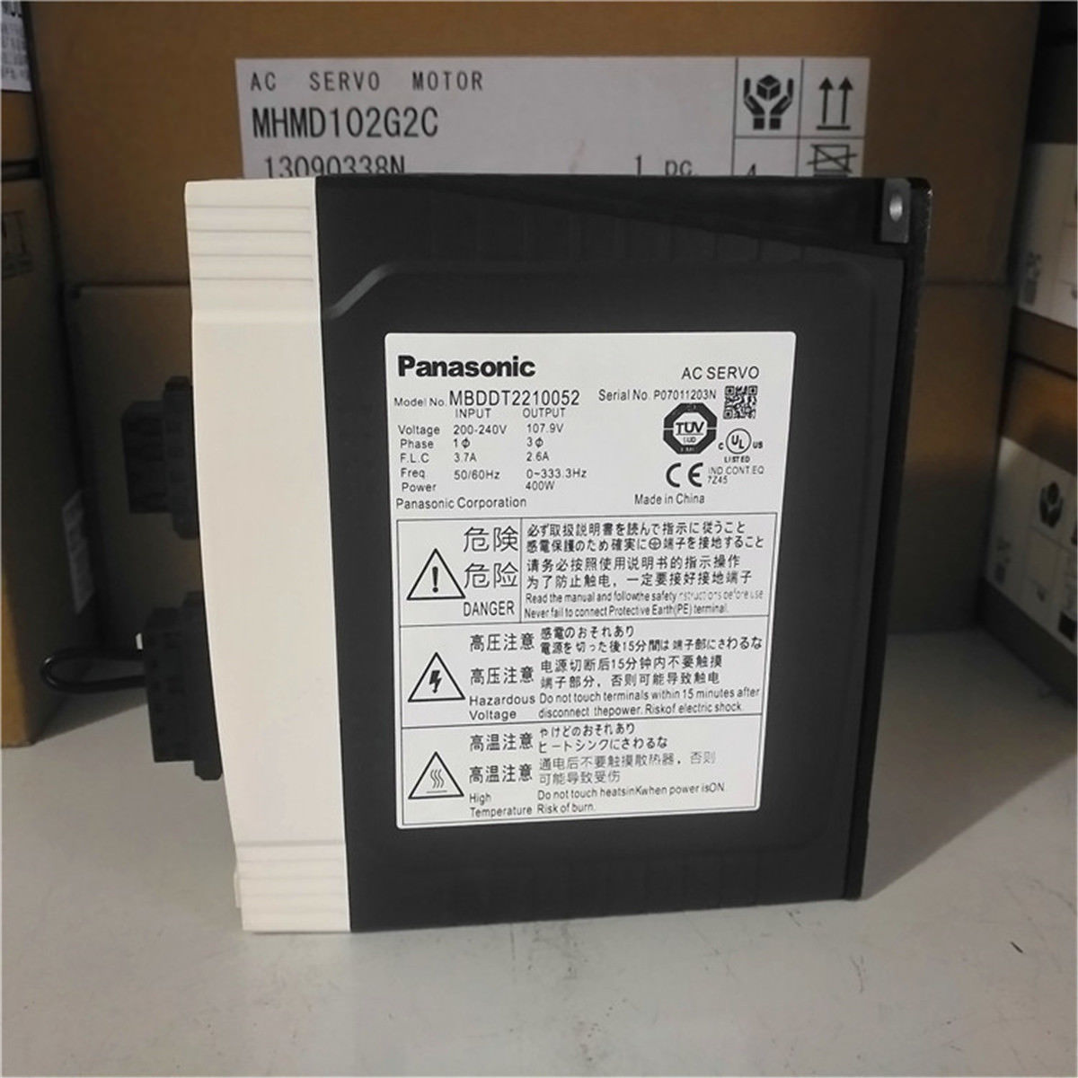 Neuer PANASONIC AC-Servoantrieb MBDDT2210052 400W