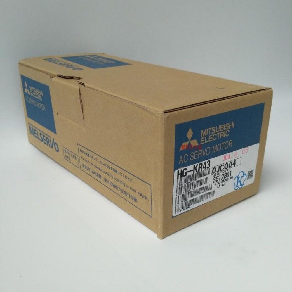 Nagelneuer MITSUBISHI AC SERVOMOTOR HG-KR43 in Box HGKR43