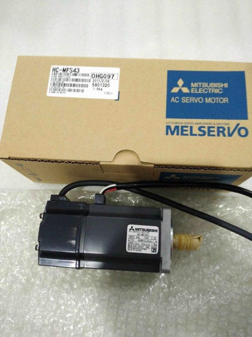 NEW&ORIGINAL MITSUBISHI SERVO MOTOR HC-MFS43 HCMFS43 in box