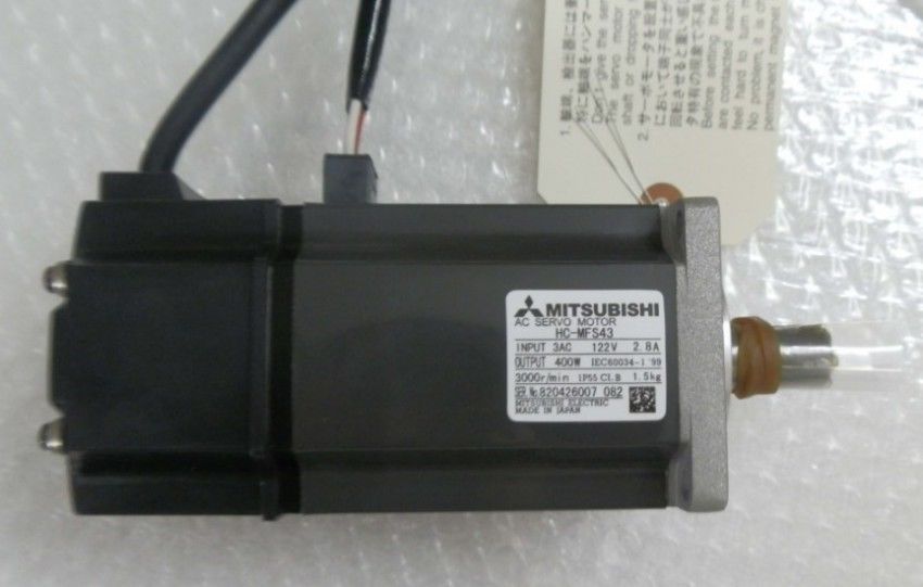 NEW&ORIGINAL MITSUBISHI SERVO MOTOR HC-MFS43 HCMFS43 in box