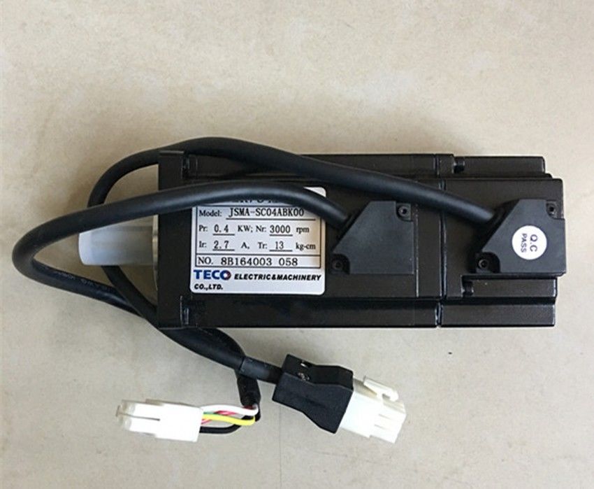 NEW&ORIGINAL TECO JSMA-SC04ABK01 400W AC SERVO MOTOR IN BOX