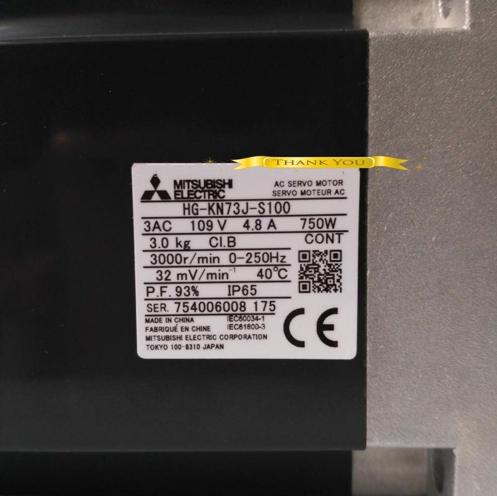 Neu Mitsubishi SERVOMOTOR HG-KN73J-S100 IN BOX HGKN73JS100