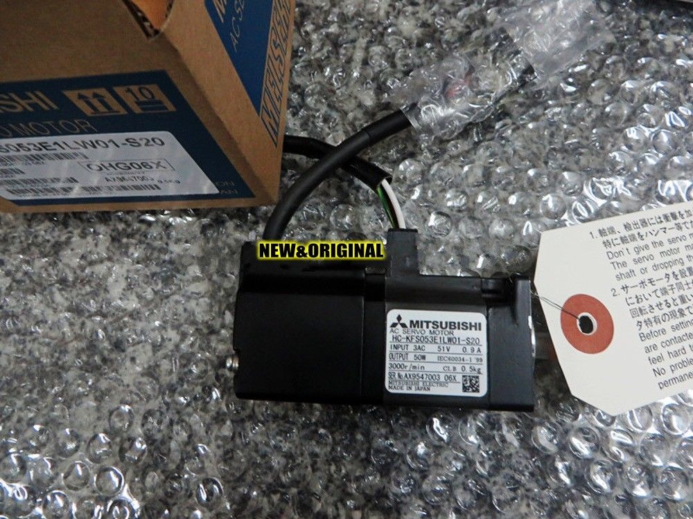 NEW&ORIGINAL Mitsubishi Servo Motor HC-KFS053E1LW01-S20 HCKFS053E1LW01S20 in box