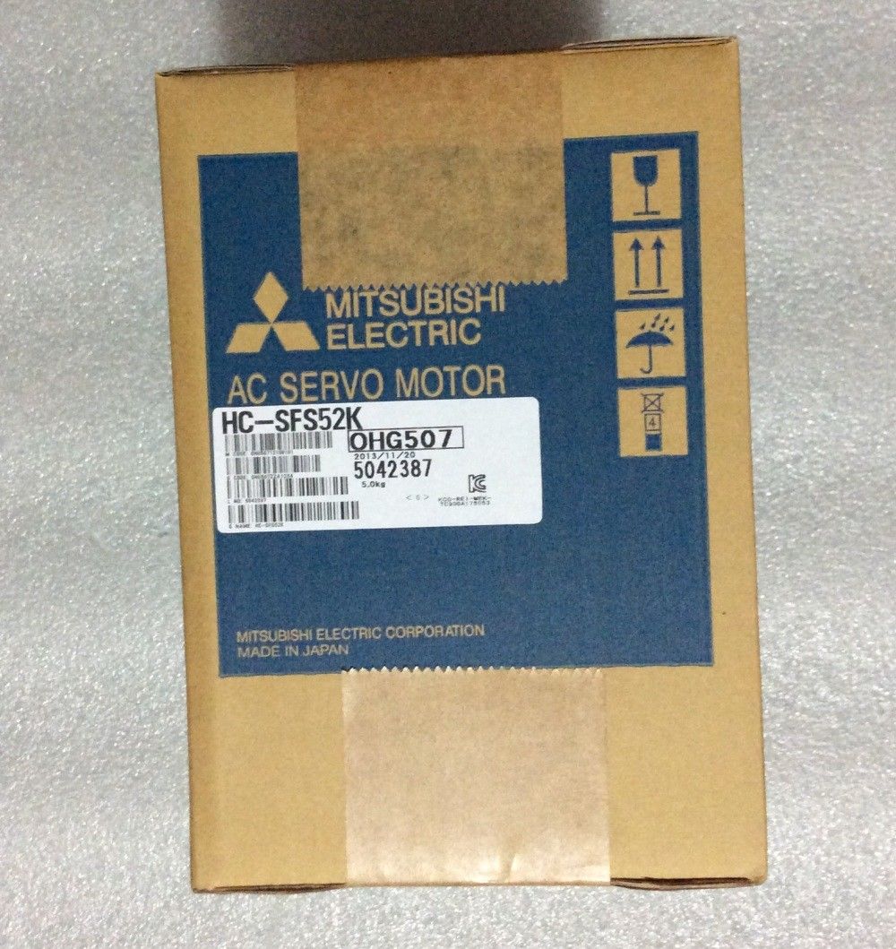 Nagelneuer Mitsubishi Servomotor HC-SFS52 HC-SFS52B HC-SFS52K IM KASTEN