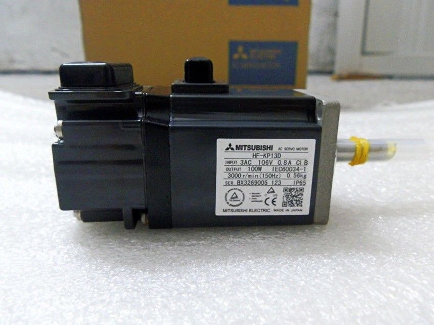 Neuer Mitsubishi 106V 0,8A 100W Servomotor HF-KP13K