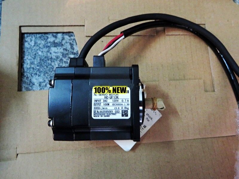 Nagelneuer Mitsubishi Servomotor HC-UF13 HC-UF13B HC-UF13K IM KASTEN HCUF13BK