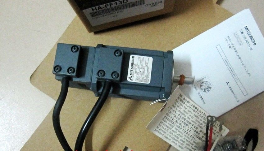 Brandneuer Mitsubishi Servomotor HA-FF13 HA-FF13B HA-FF13D IN KASTEN HAFF13BD