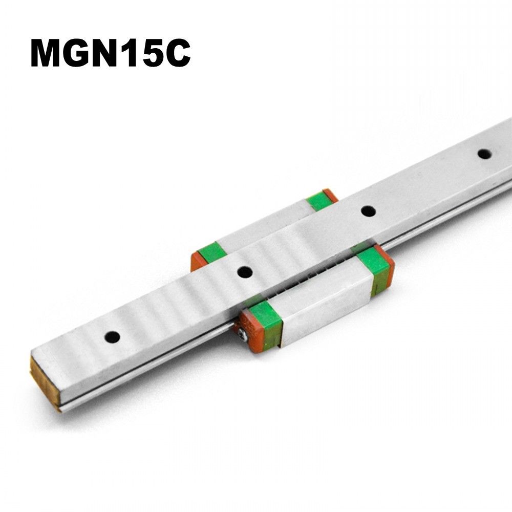 MGN15C Linear Sliding Guide / Block 250 300 350 400 450 500 550mm CNC 3D Printer