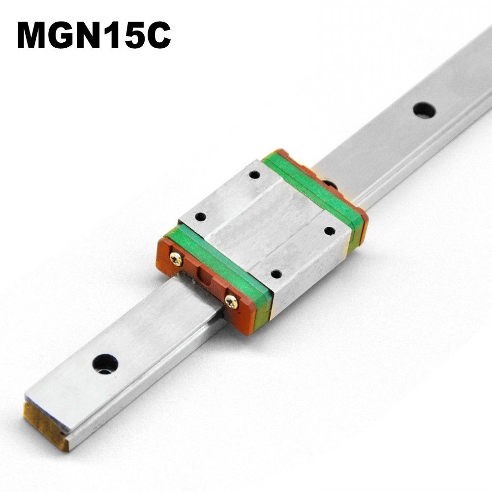 MGN15C Linear Sliding Guide / Block 250 300 350 400 450 500 550mm CNC 3D Printer