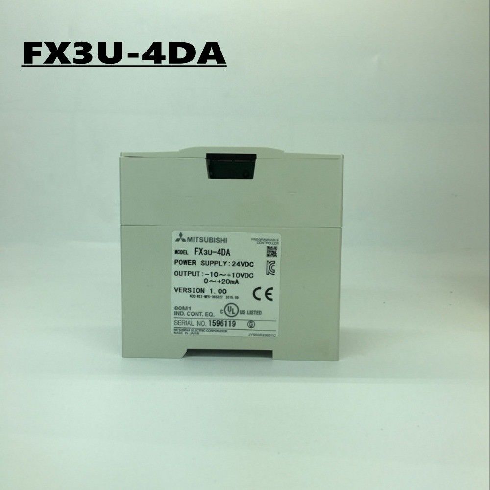 Original neue MITSUBISHI PLC FX3U-4DA In Box FX3U4DA