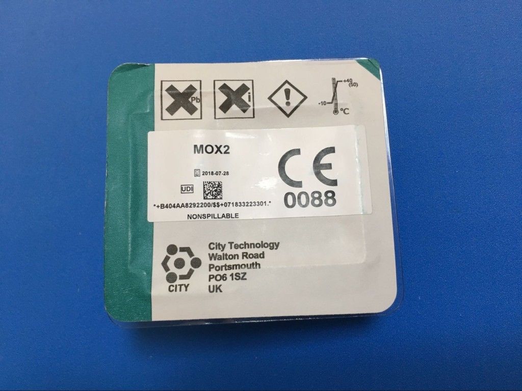 CITY sensor MOX-2 Sauerstoff gas sensor medizinische behandlung anästhesie gerät