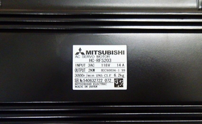 NEW&ORIGINAL MITSUBISHI AC SERVO MOTOR HC-RFS203