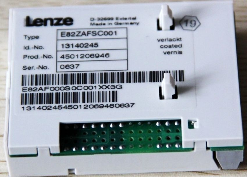 Neuer LENZE STANDART I/O 8200 Vector Frequenzumrichter E82ZAFSC001