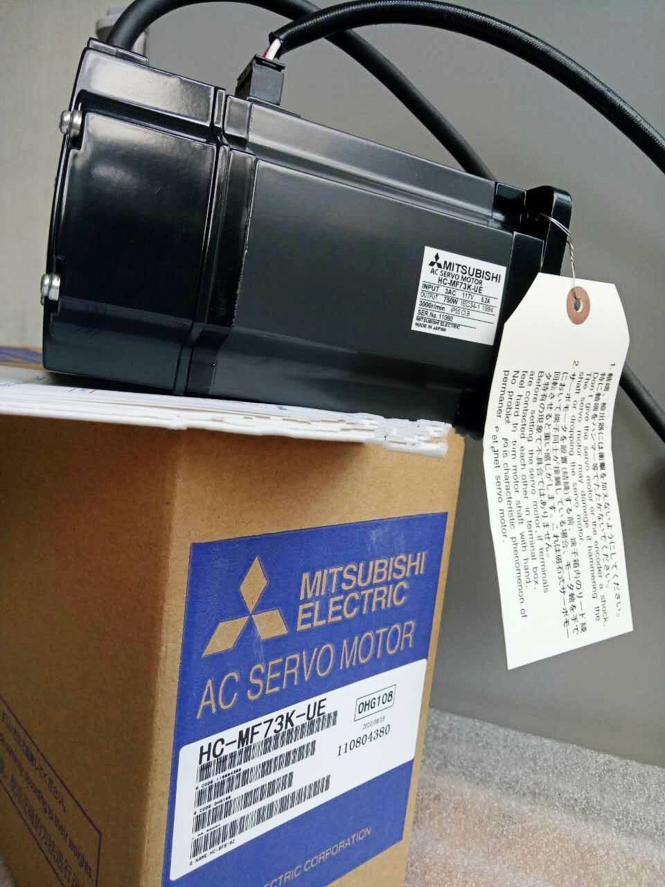 MITSUBISHI SERVO MOTOR HC-MF73K-UE NEW in box HCMF73KUE