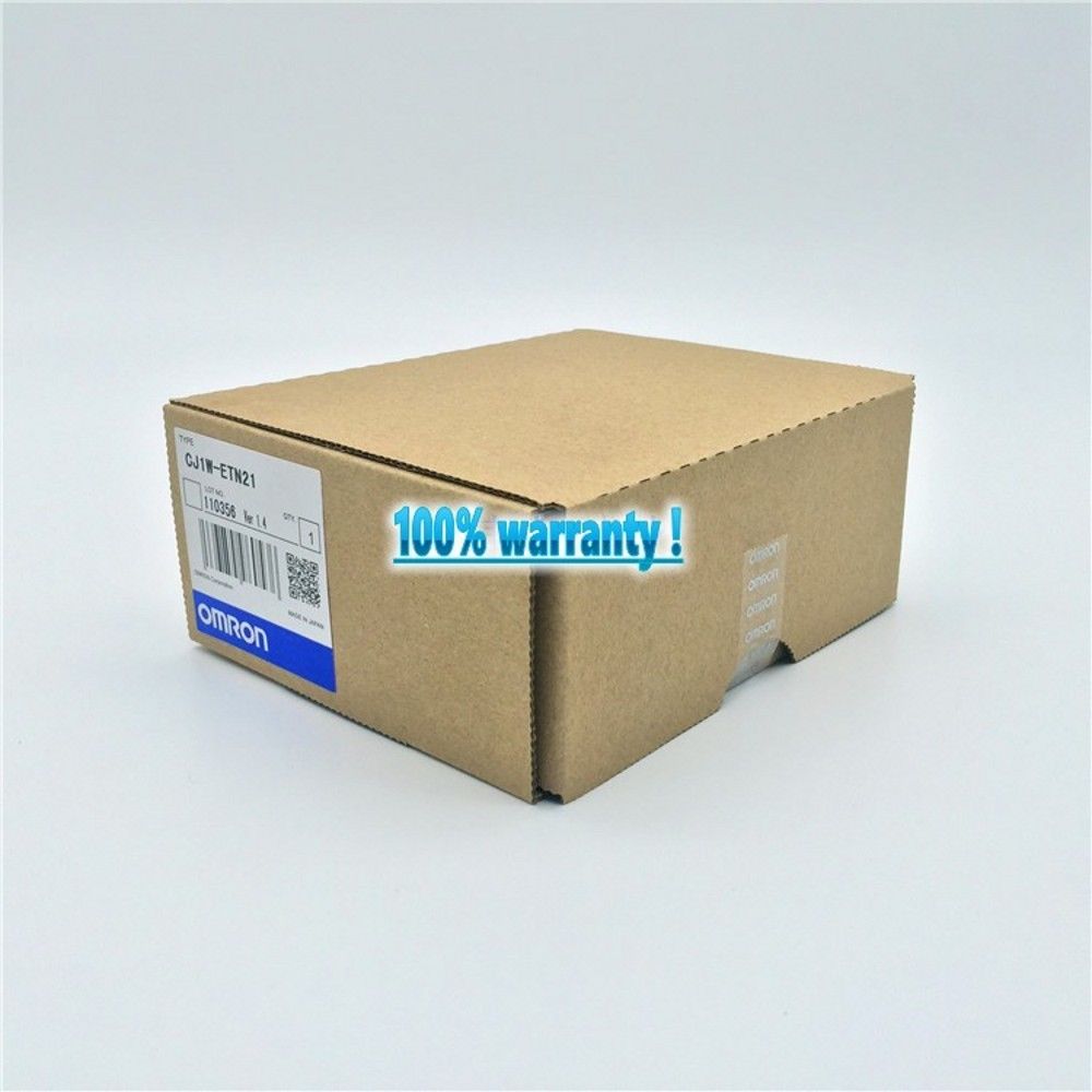 OMRON PLC CJ1W-ETN21 MÓDULO DE COMUNICACIÓN TIPO DE ENTRADA ETHERNET
