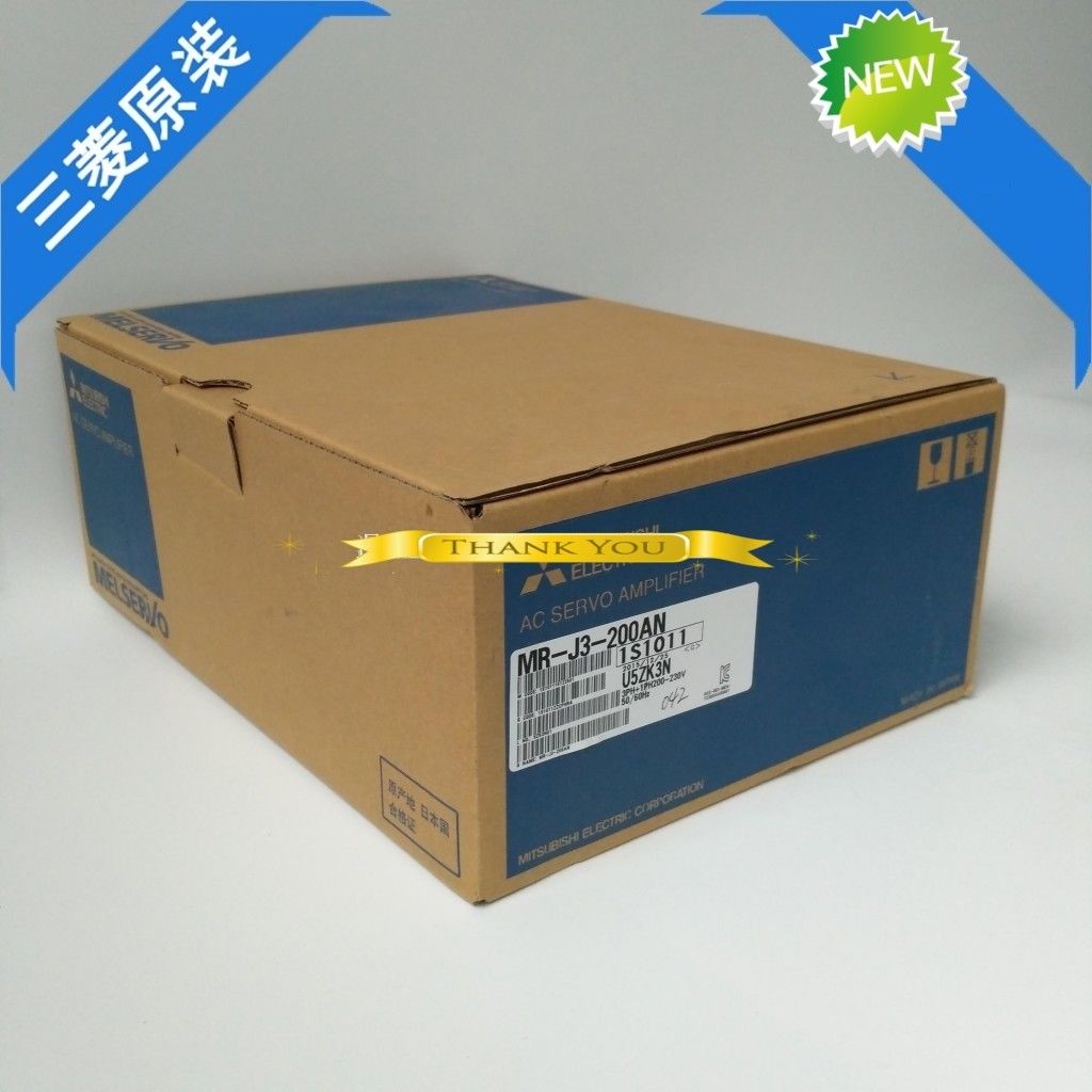 Brandneuer Mitsubishi Servoantrieb MR-J3-200AN In Box MRJ3200AN