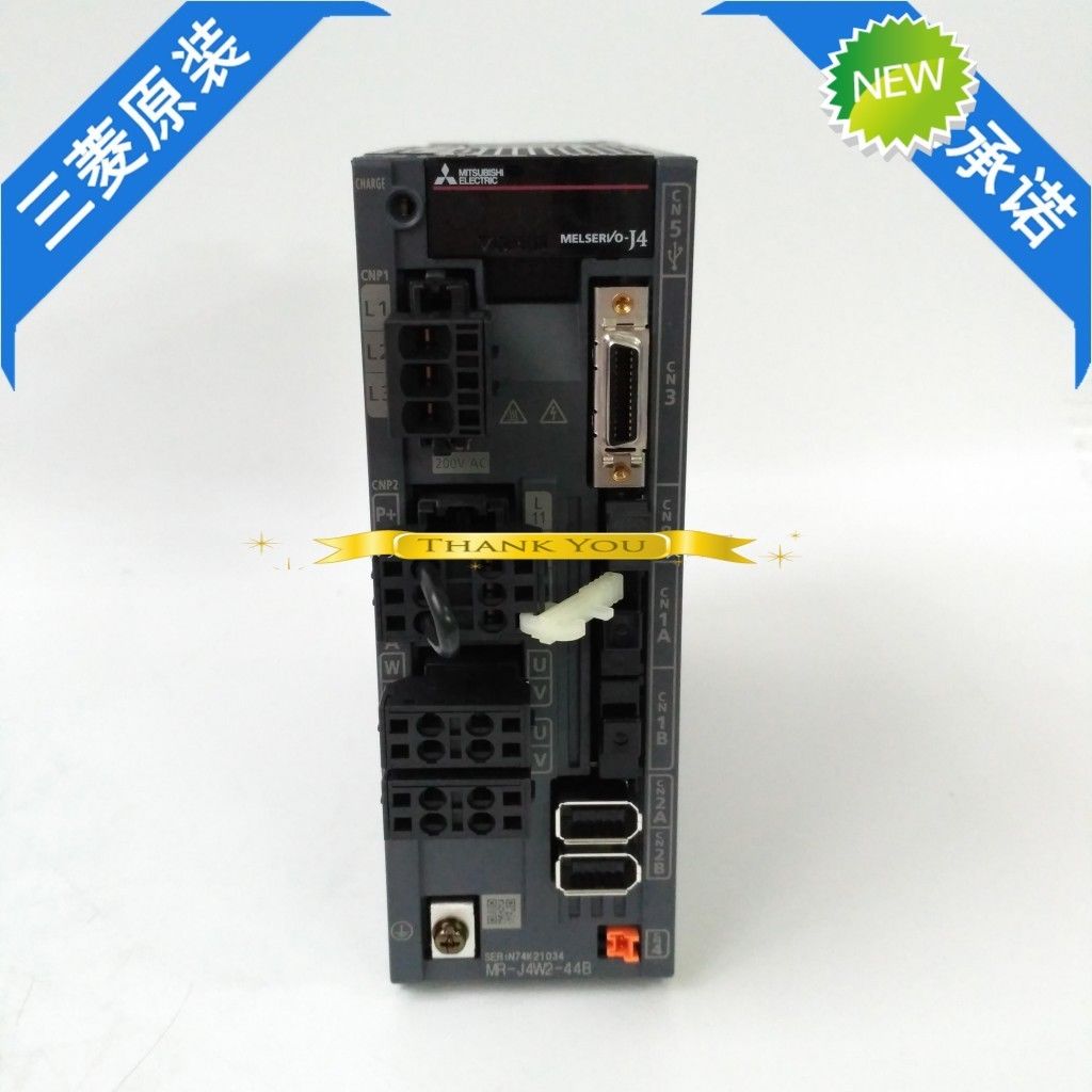 Neuer Mitsubishi 400W MR-J4 Servoantriebsverstärker MR-J4W2-44B MRJ4W244B